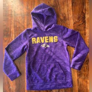 Ravens youth hoodie size xxl